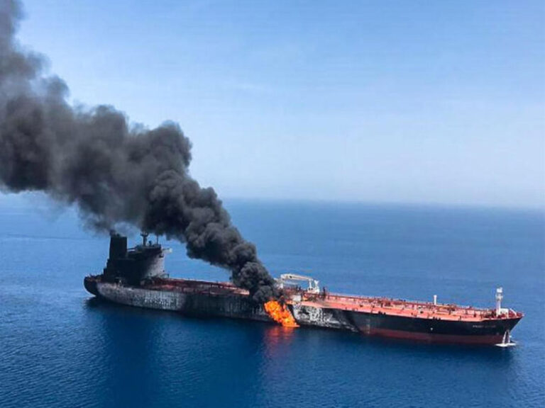 first-indian-killed-as-mkd-vyom-oil-tanker-hit-by-drone-explosion-off-oman-coast-during-heightened-middle-east-tensions