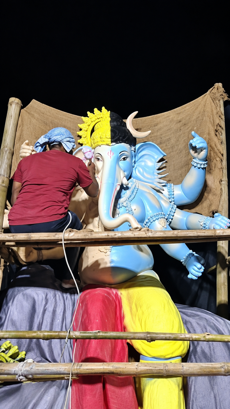 15 ft ganesh at kataka (1)