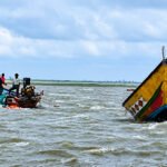 Fishing-Boats-on-Choppy-Coastal-Waters