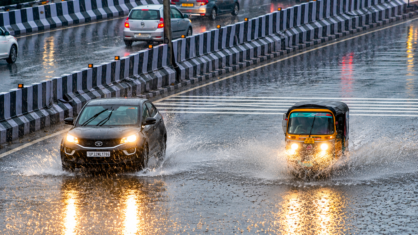 Monsoon-Traffic-on-a-Reflective-Overpass-1